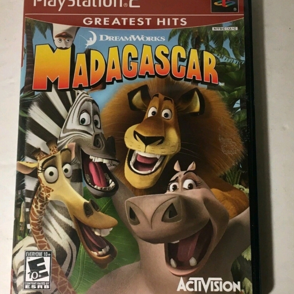 Madagascar for PlayStation 2 - Black